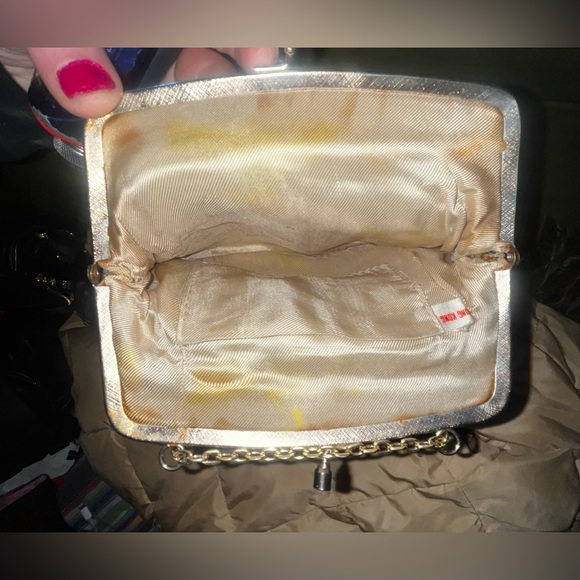 Antique Tapestry Micro Bead Purse - Picture 8 of 11